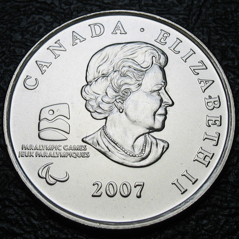 2007 Canada 25-cent, Vancouver 2010 Paralympics, Wheelchair Curling, Circulation