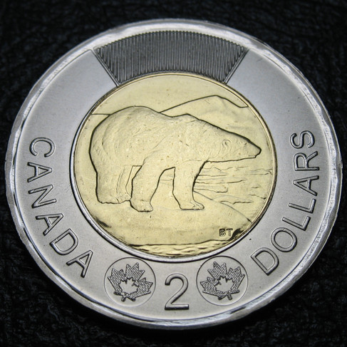 2024 Canada Two-dollar, Polar Bear, Circulation