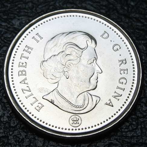 2006 Canada 10-cent, Bluenose, RCM Logo, Circulation