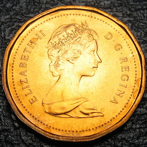 1983 Canada 1-cent, Far Beads, Circulation