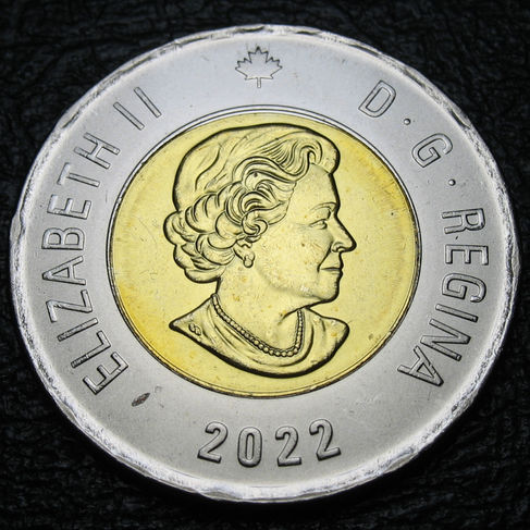 2022 Canada Two-dollar, Summit Series , Coloured, Circulation