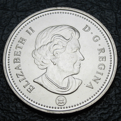 2007 Canada 25-cent, Caribou, Circulation