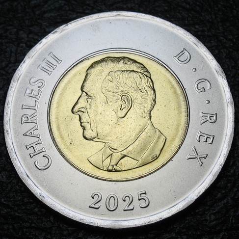 2025 Canada Two-dollar, Celebrating the Life and Art of Daphne Odjig, Coloured, Circulation
