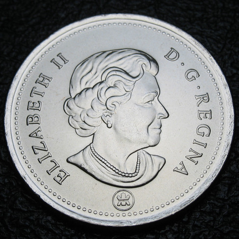 2010 Canada 25-cent, Caribou, Circulation