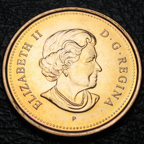 2005-p Canada 1-cent, Magnetic, Maple Leaves, Circulation