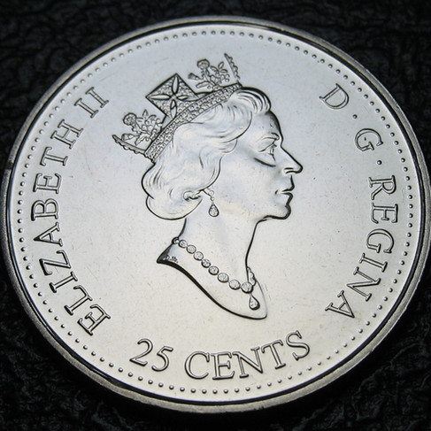 2000 Canada 25-cent, Pride, January, Millennium Quarter, Circulation