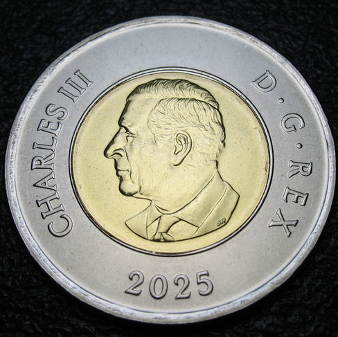 2025 Canada Two-dollar, Polar Bear, Circulation
