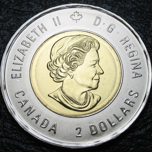 2020 Canada Two-dollar, Victory, Non-coloured, Circulation