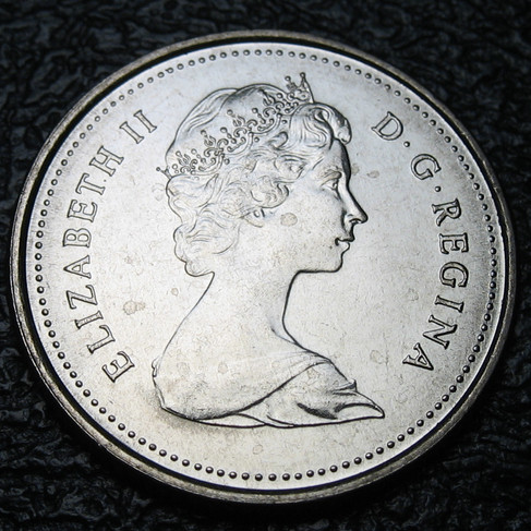1980 Canada 10-cent, Bluenose, Wide 0, Circulation