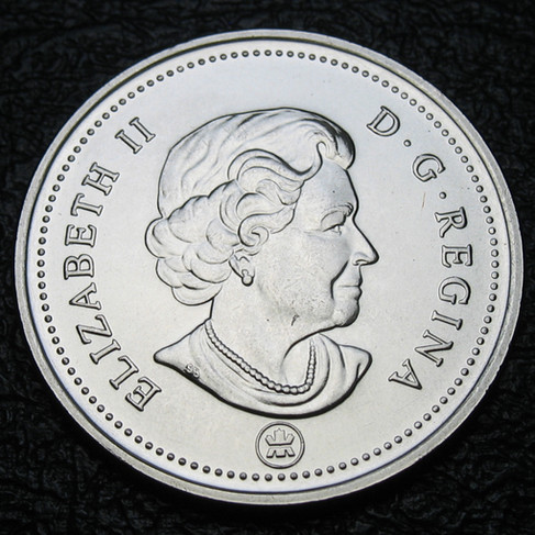 2008 Canada 25-cent, Caribou, Circulation