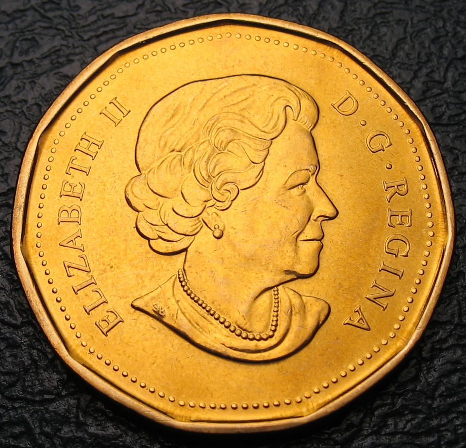 2010 Canada One Dollar, Navy, Circulation