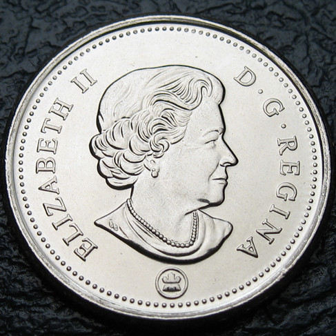 2021 Canada 10-cent, 100th anniversary of Bluenose, Coloured, Circulation