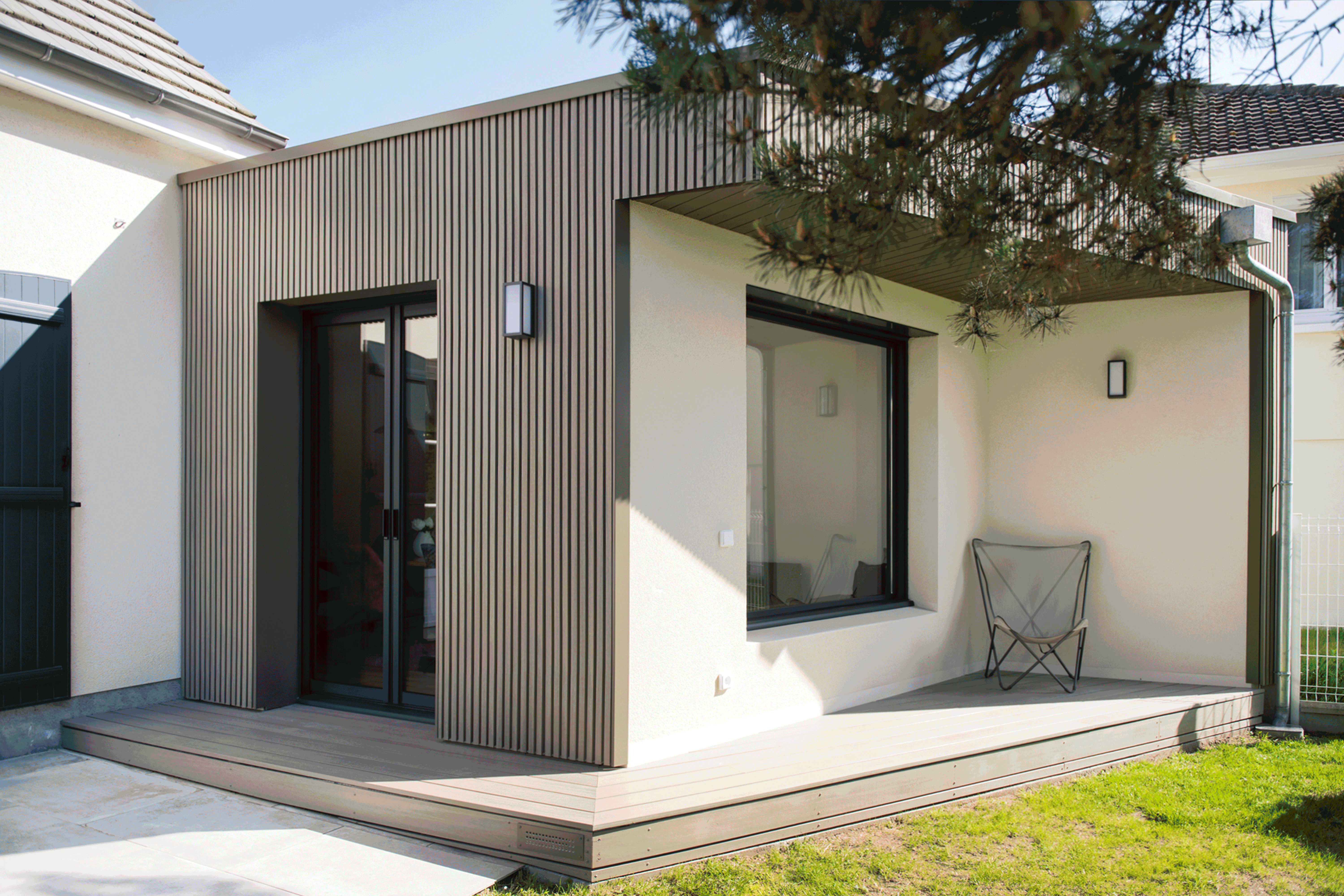 Sarh architecture extension maison orleans pontcourt