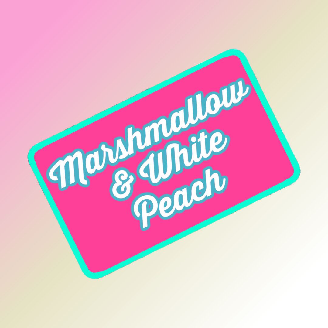 Marshamallow & White Peach