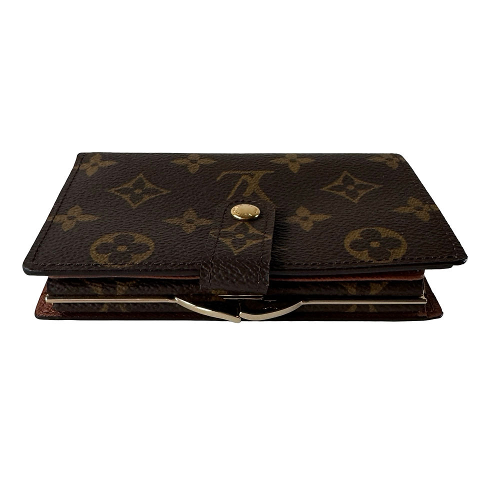 Miniatyrbilde: LOUIS VUITTON KISSLOCK MONOGRAM WALLET