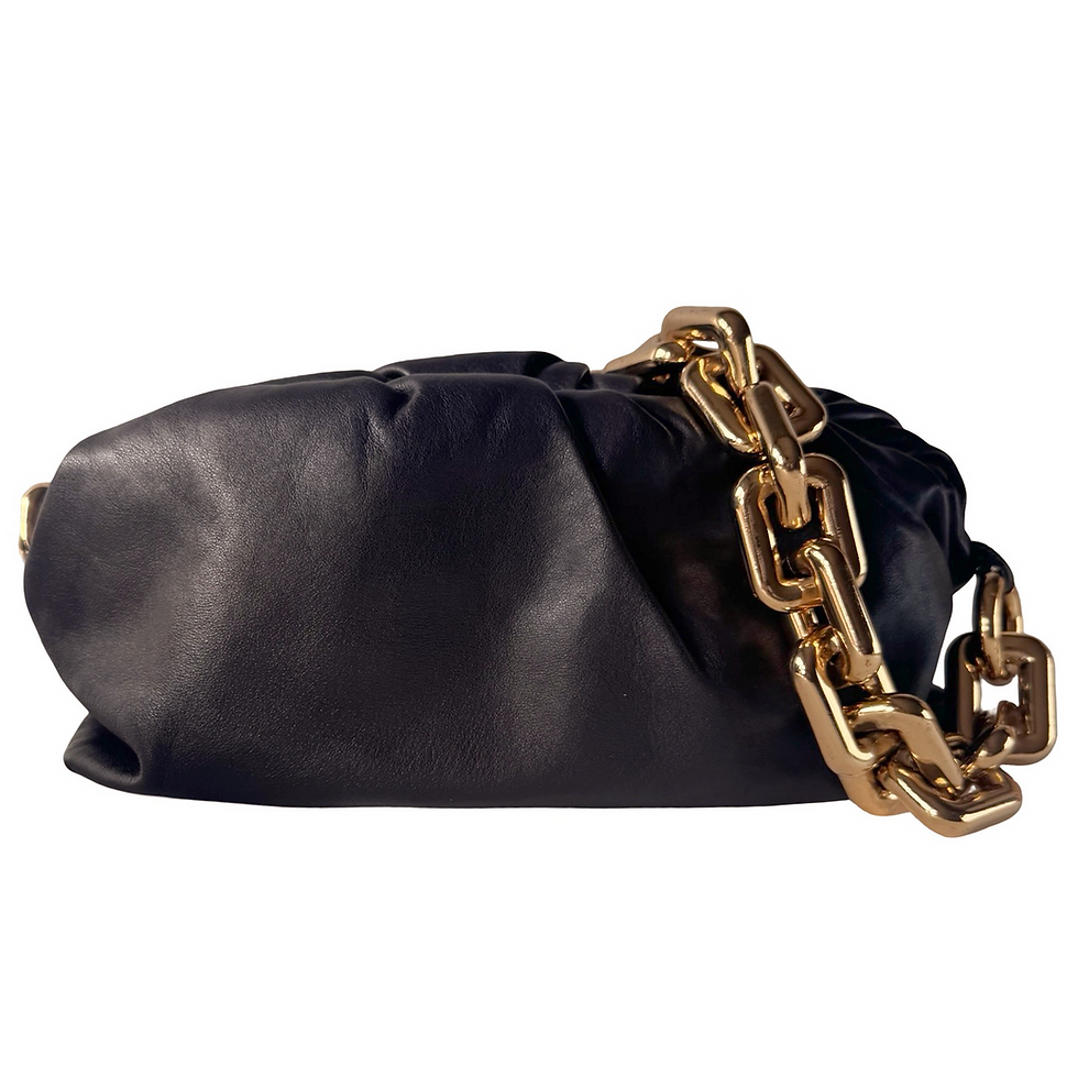 Miniatyrbilde: BOTTEGA VENETA THE CHAIN POUCH DARK BROWN