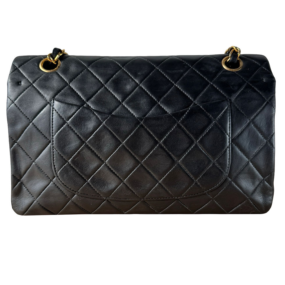 Miniatyrbilde: CHANEL CLASSIC MEDIUM BLACK GHW
