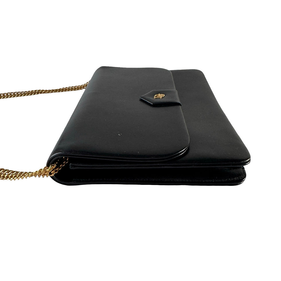 Miniatyrbilde: CHRISTIAN DIOR BLACK BOX SHOULDER BAG