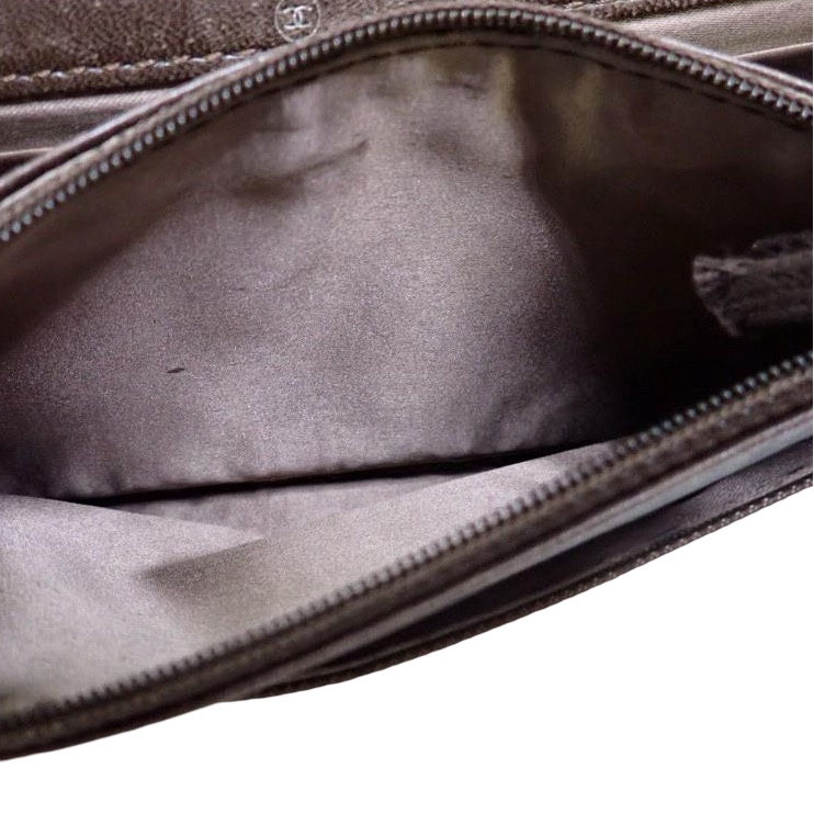 Miniatyrbilde: CHANEL WOC TRAVEL LINE KHAKI SHW