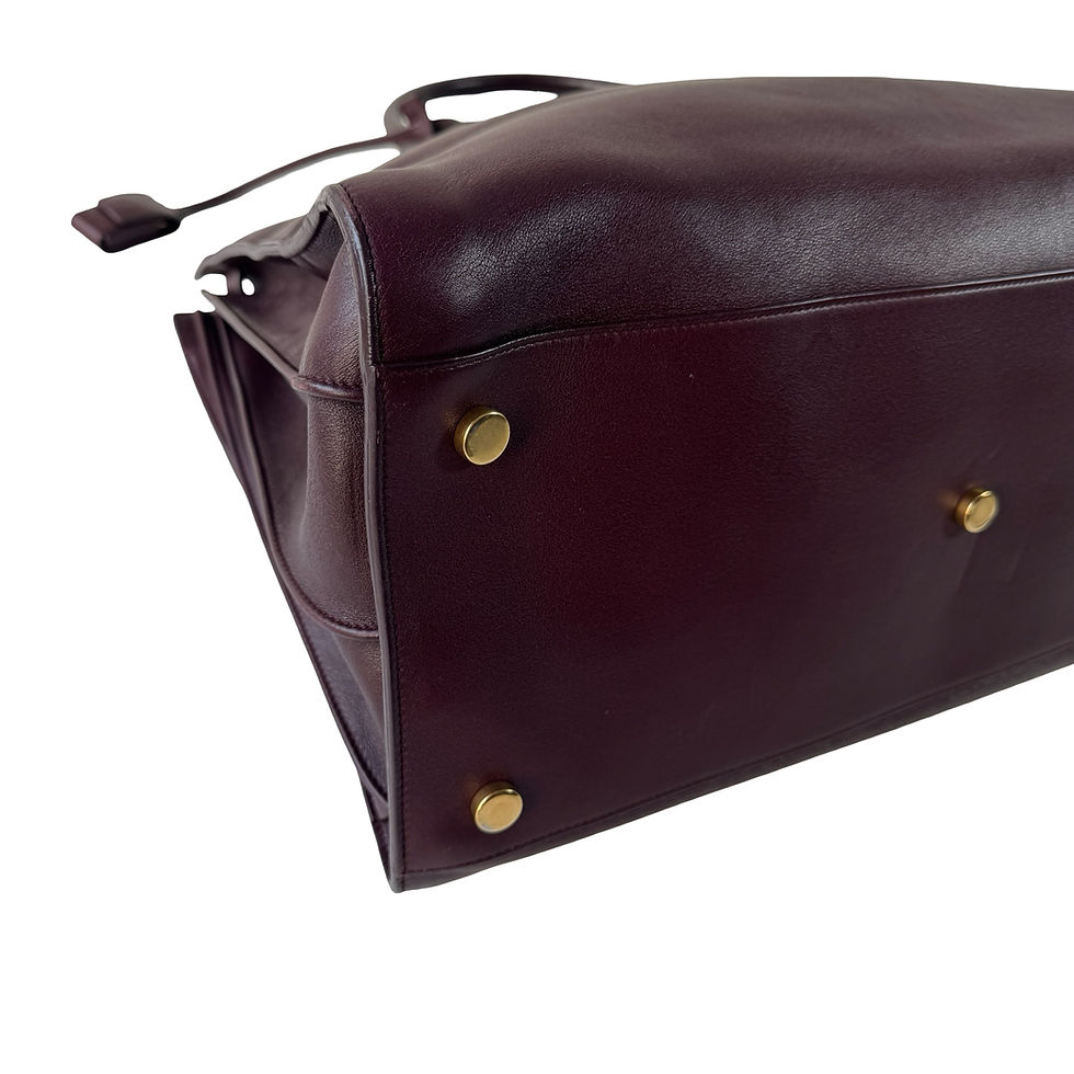 Miniatyrbilde: SAINT LAURENT SAC DE JOUR LARGE BURGUNDY