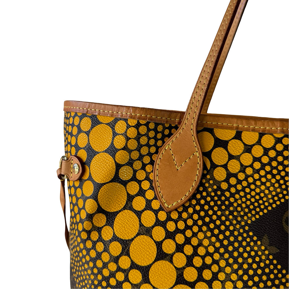 Miniatyrbilde: LOUIS VUITTON NEVERFULL MM YAYOI KUSAMA DOTS INFINITY YELLOW
