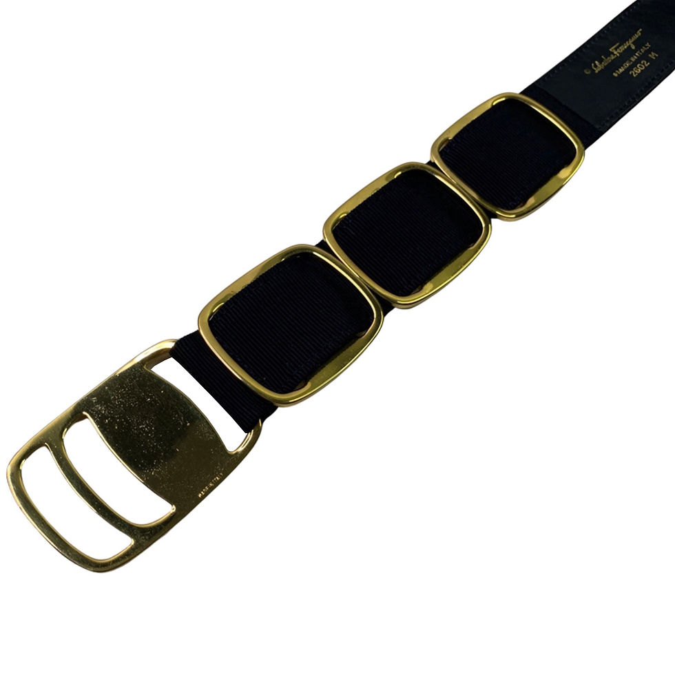 Miniatyrbilde: SALVATORE FERRAGAMO VARA DARK NAVY BELT