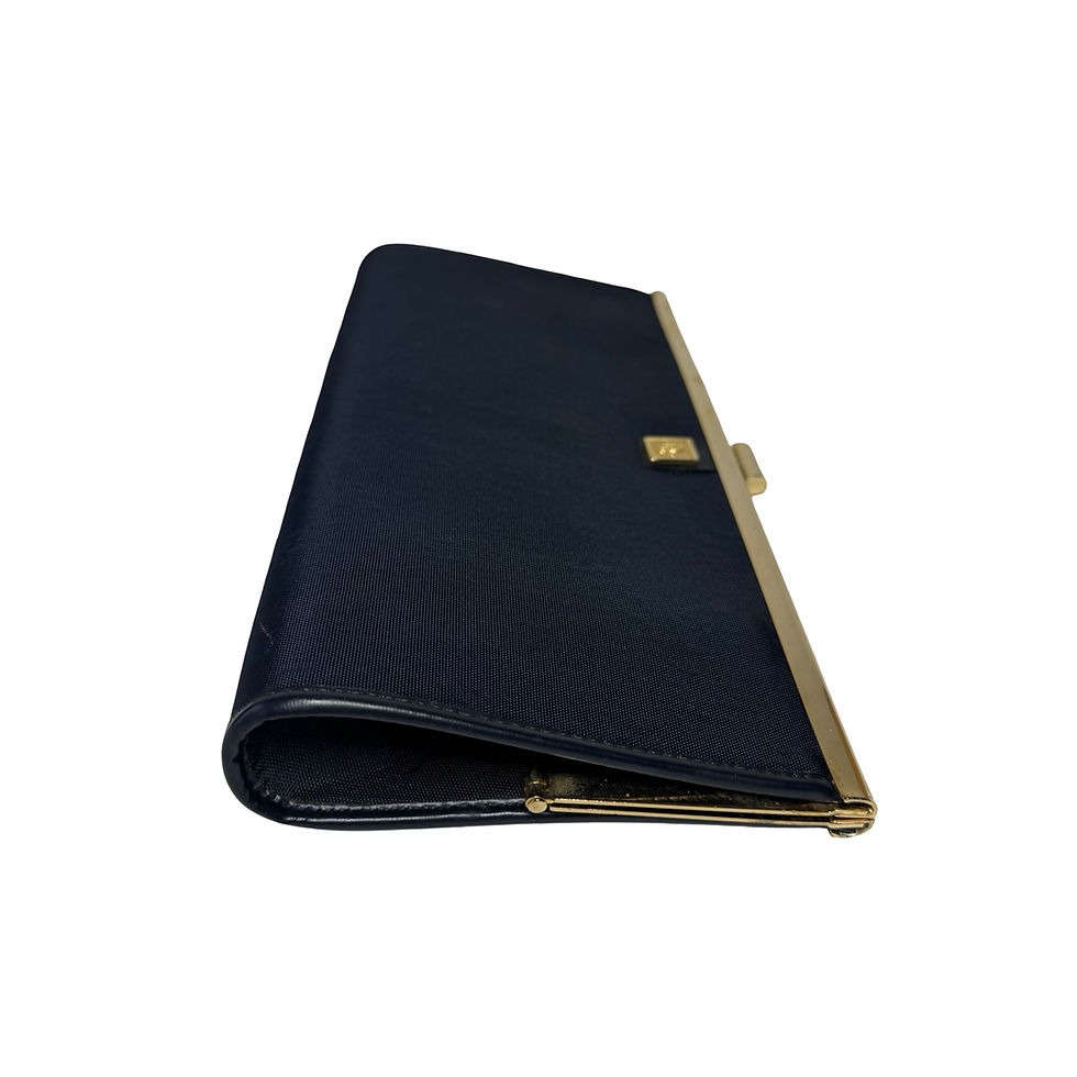 Miniatyrbilde: CHRISTIAN DIOR NAVY CLUTCH