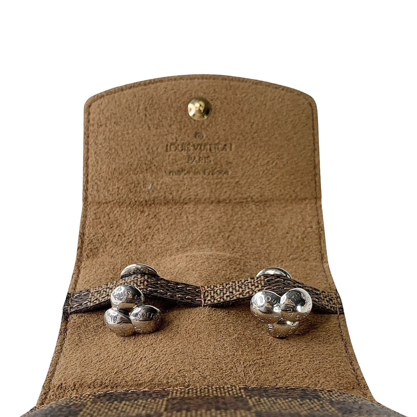 LOUIS VUITTON MANSJETTKNAPPER 925 STERLING SØLV