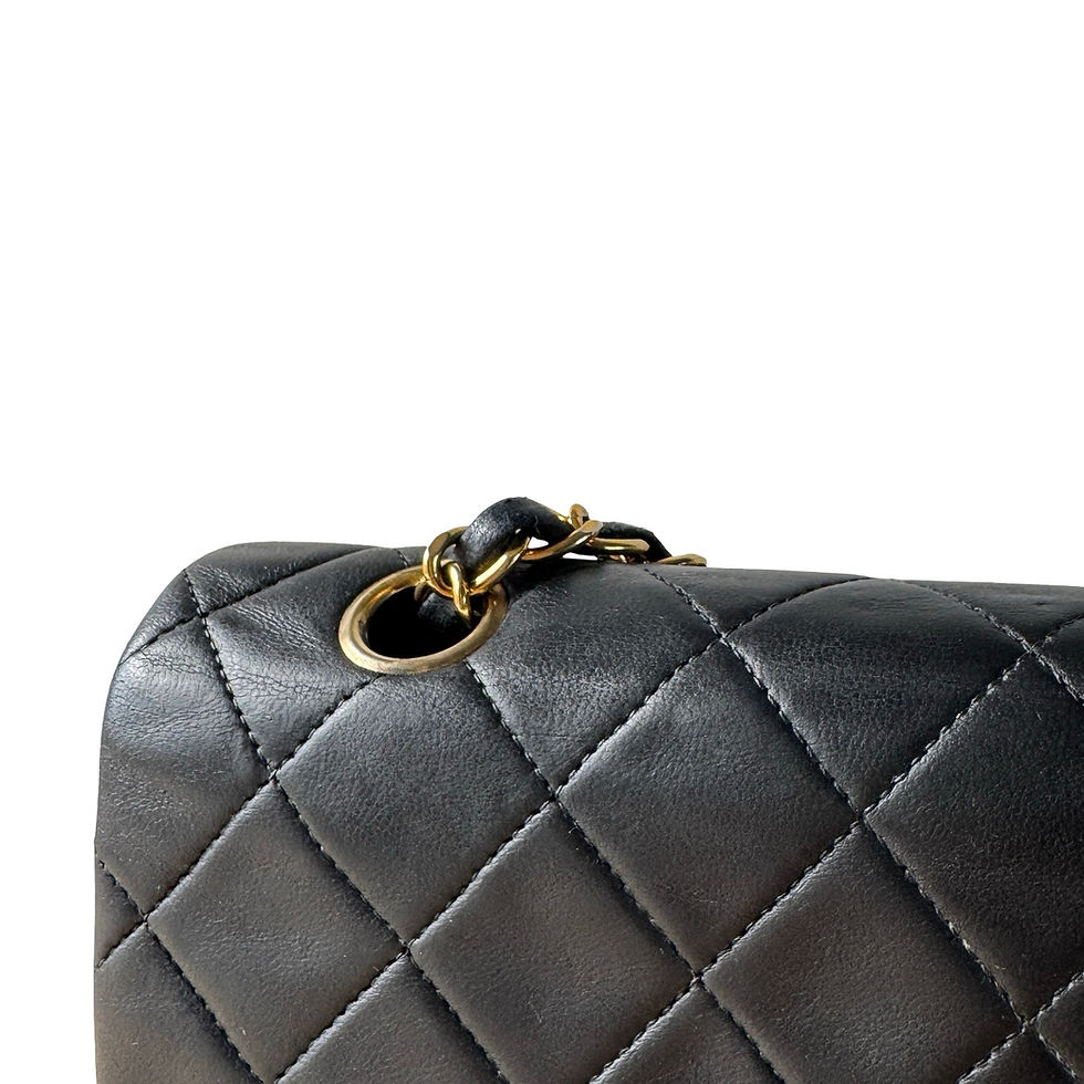 Miniatyrbilde: CHANEL CLASSIC MEDIUM BLACK GHW