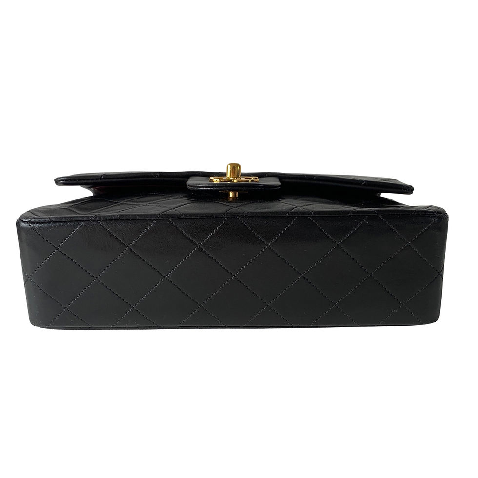 Miniatyrbilde: CHANEL CLASSIC SMALL BLACK GHW