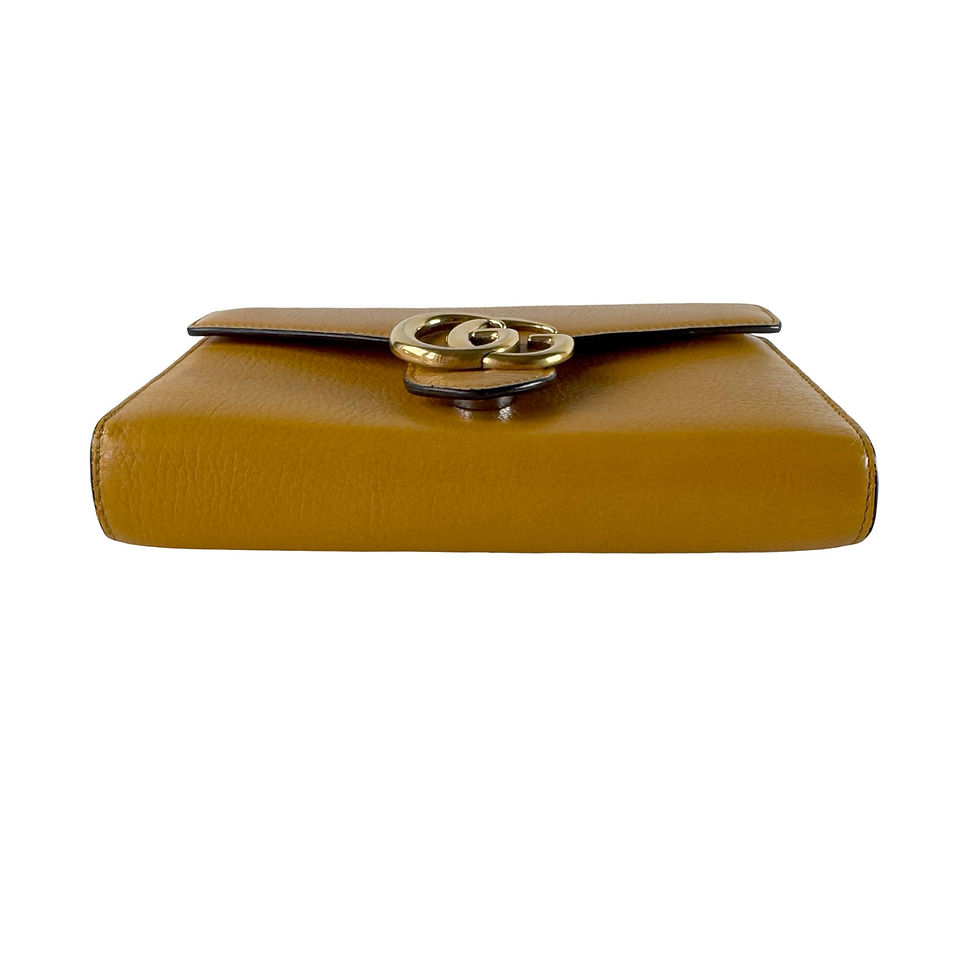 Miniatyrbilde: GUCCI WALLET ON CHAIN CROSSBODY YELLOW
