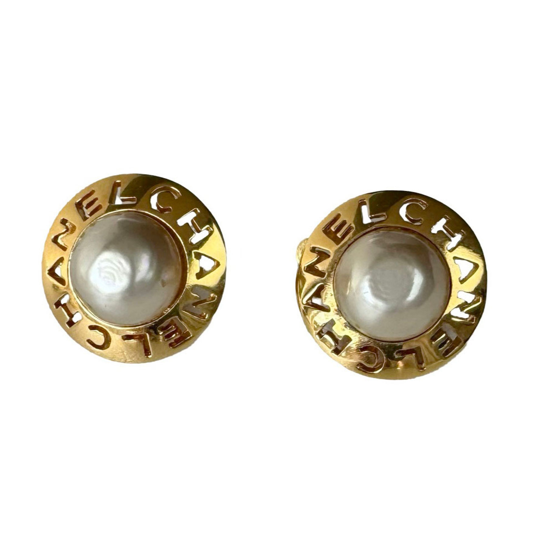 CHANEL EARRINGS GHW