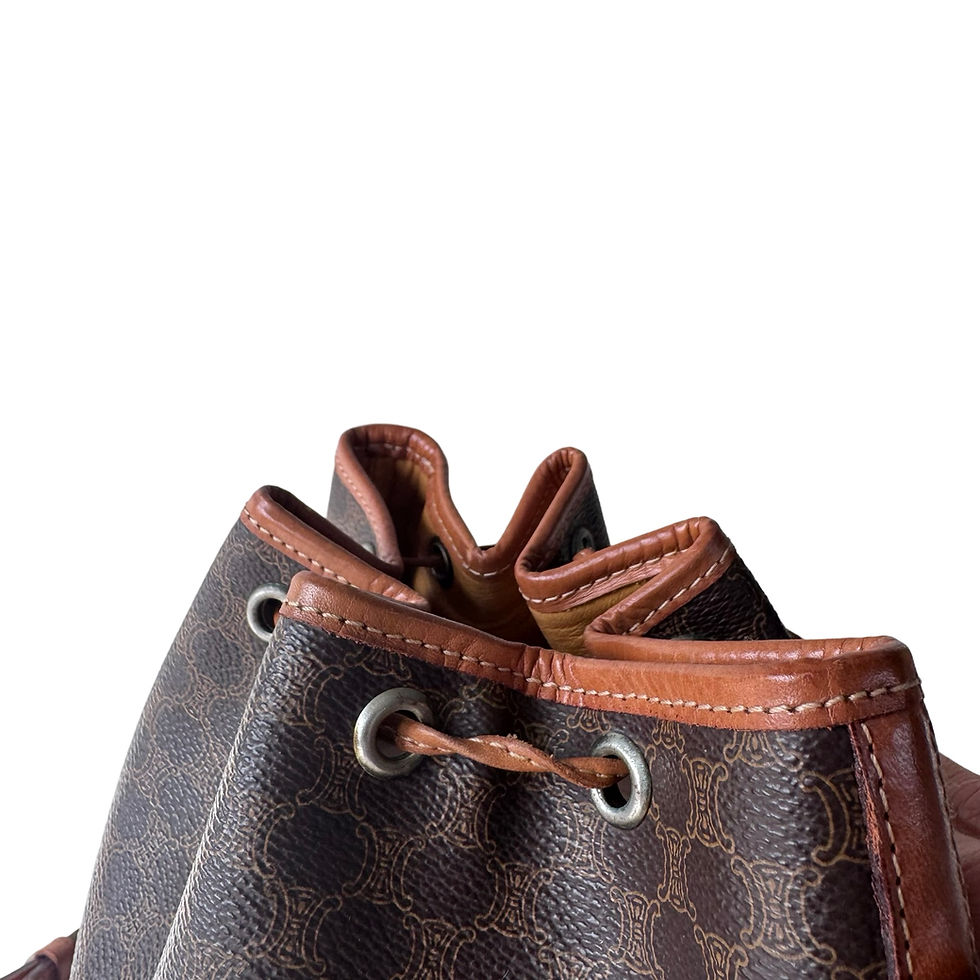 Miniatyrbilde: CELINE MACADAM BUCKET BAG