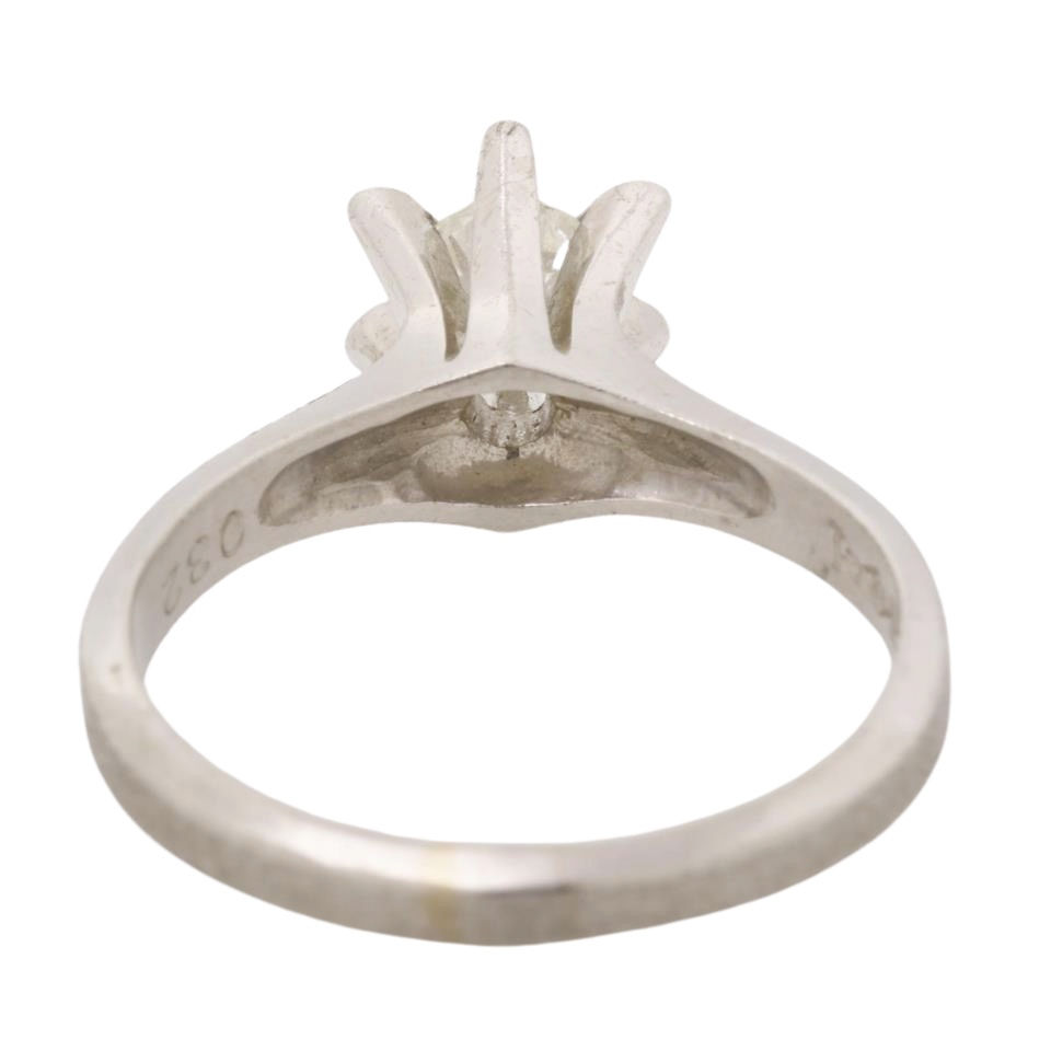Miniatyrbilde: Enstensring platina 0.32ct