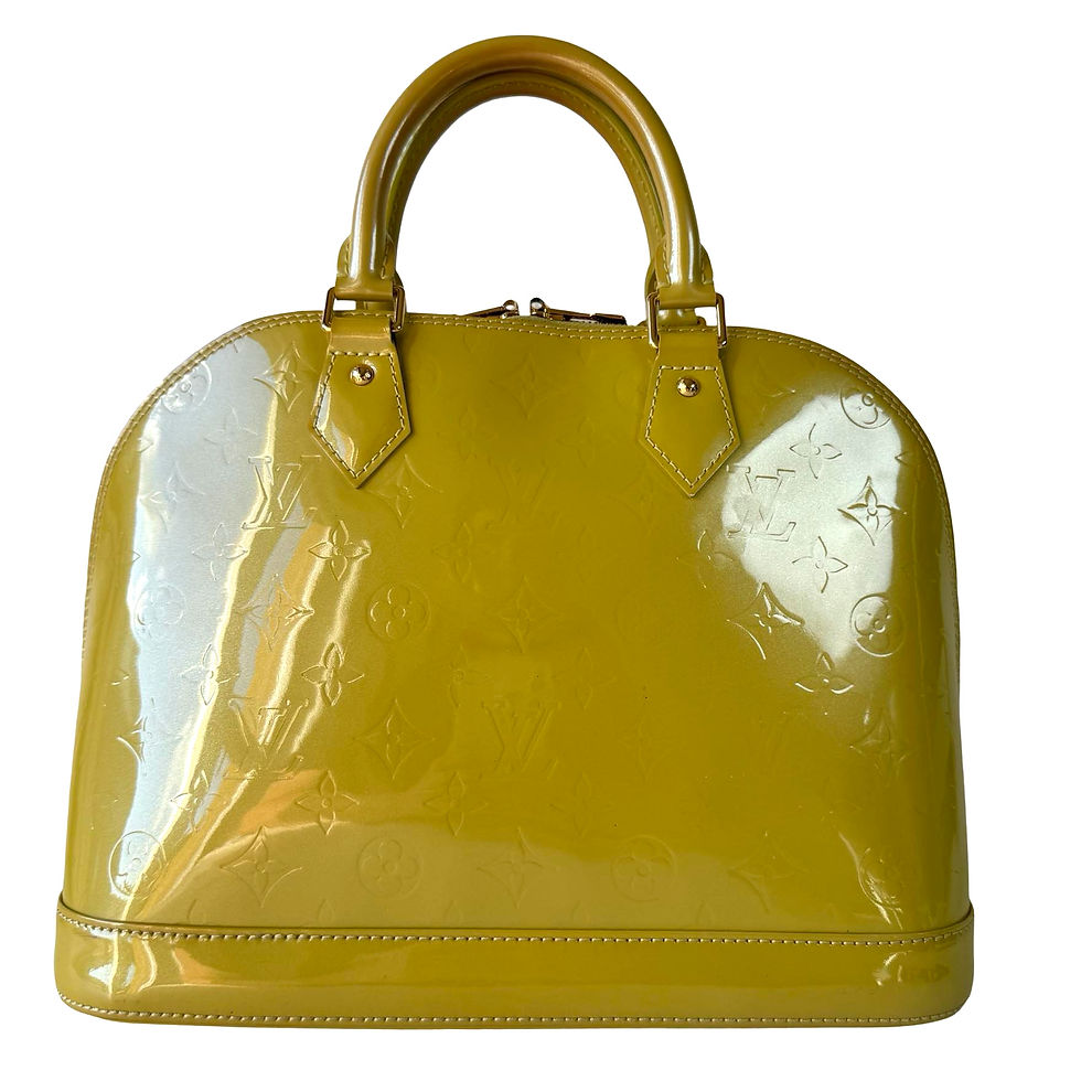 Miniatyrbilde: LOUIS VUITTON ALMA PM VERNIS VERT IMPRESSION