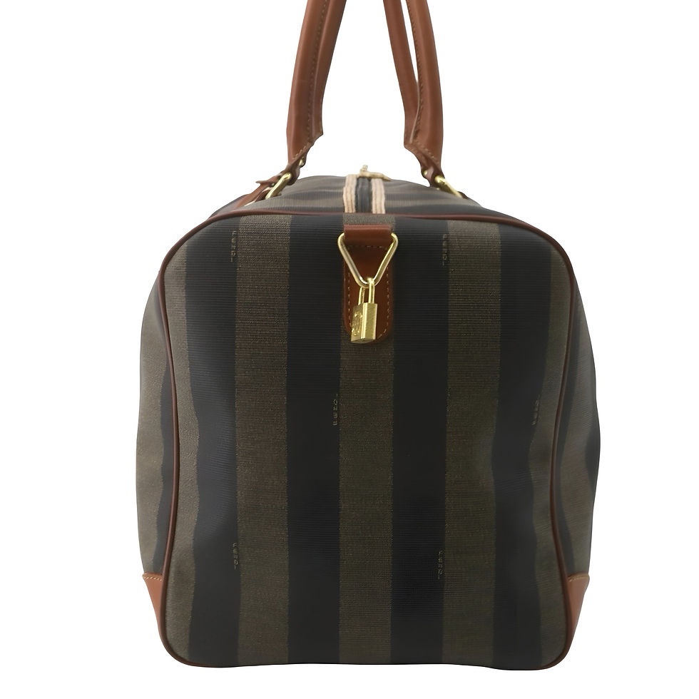Miniatyrbilde: FENDI PECAN BOSTON BAG