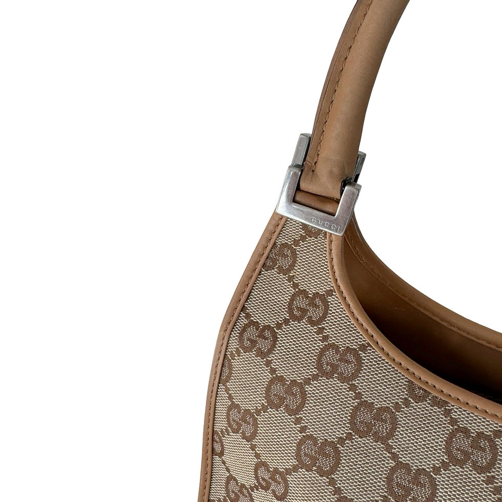 Miniatyrbilde: GUCCI JACKIE BARDOT MONOGRAM SMALL SHW