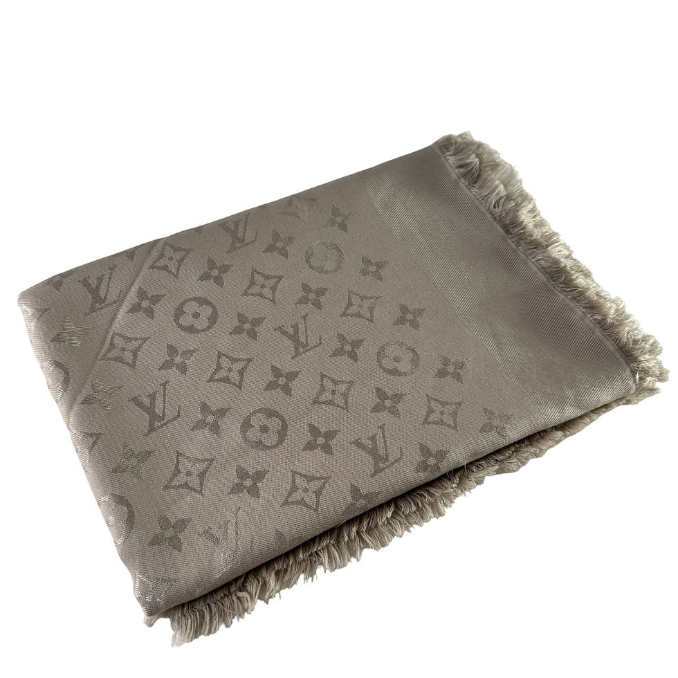LOUIS VUITTON MONOGRAM SHINE SHAWL