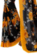 Thumbnail: Latest Beautiful Georgette Printed Saree with Blouse piece | Ahdemdesigns.com
