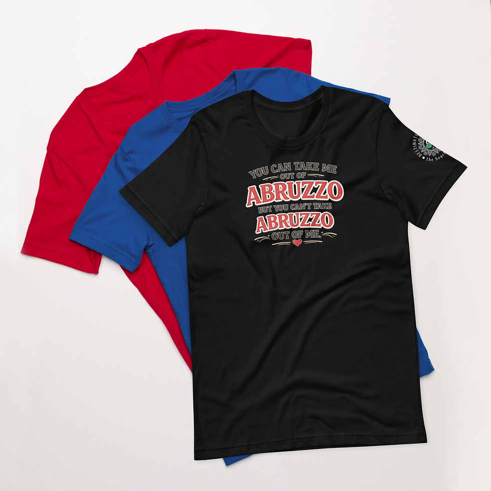 Thumbnail: You Can Take Me Out of Abruzzo | Unisex T-Shirt