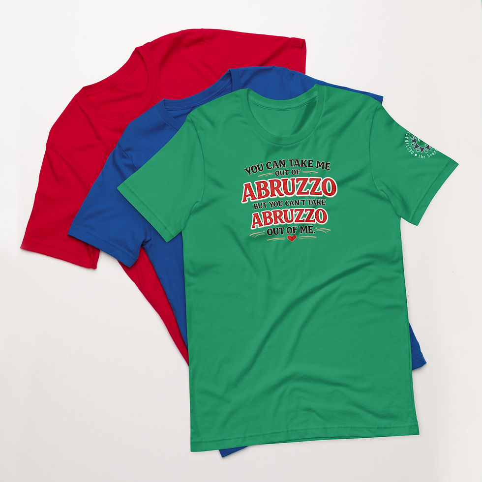 Thumbnail: You Can Take Me Out of Abruzzo | Unisex T-Shirt