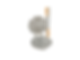 Round medium depth with 5 hearts Pizzelle iron - Model 2050300
