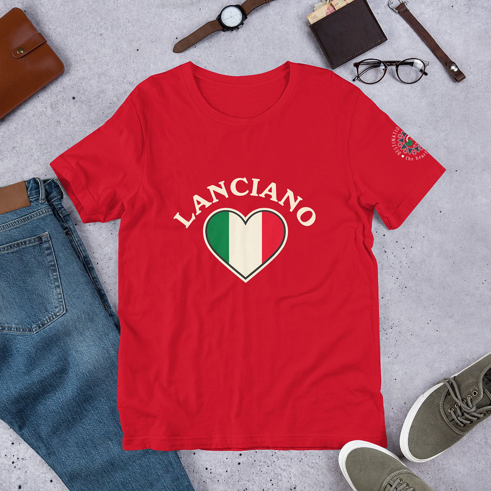 Miniatura: Lanciano | Heart of Italy | Unisex Heritage T-Shirt