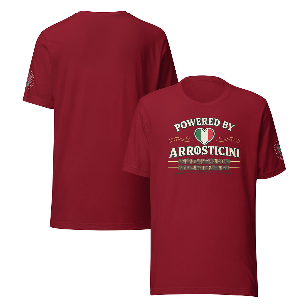 Thumbnail: Powered by Arrosticini | Italian Food Lover Tee