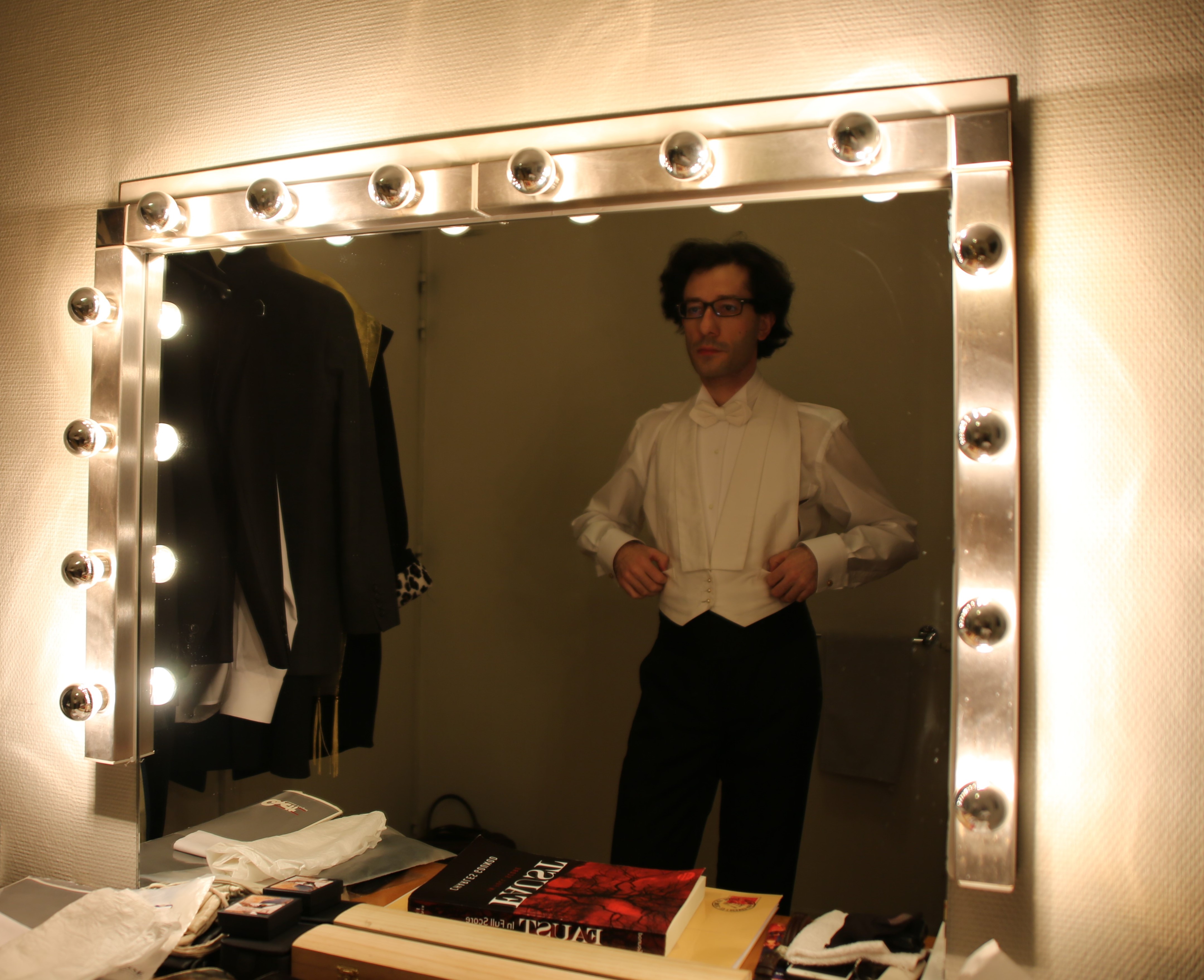 Le chef dans sa loge