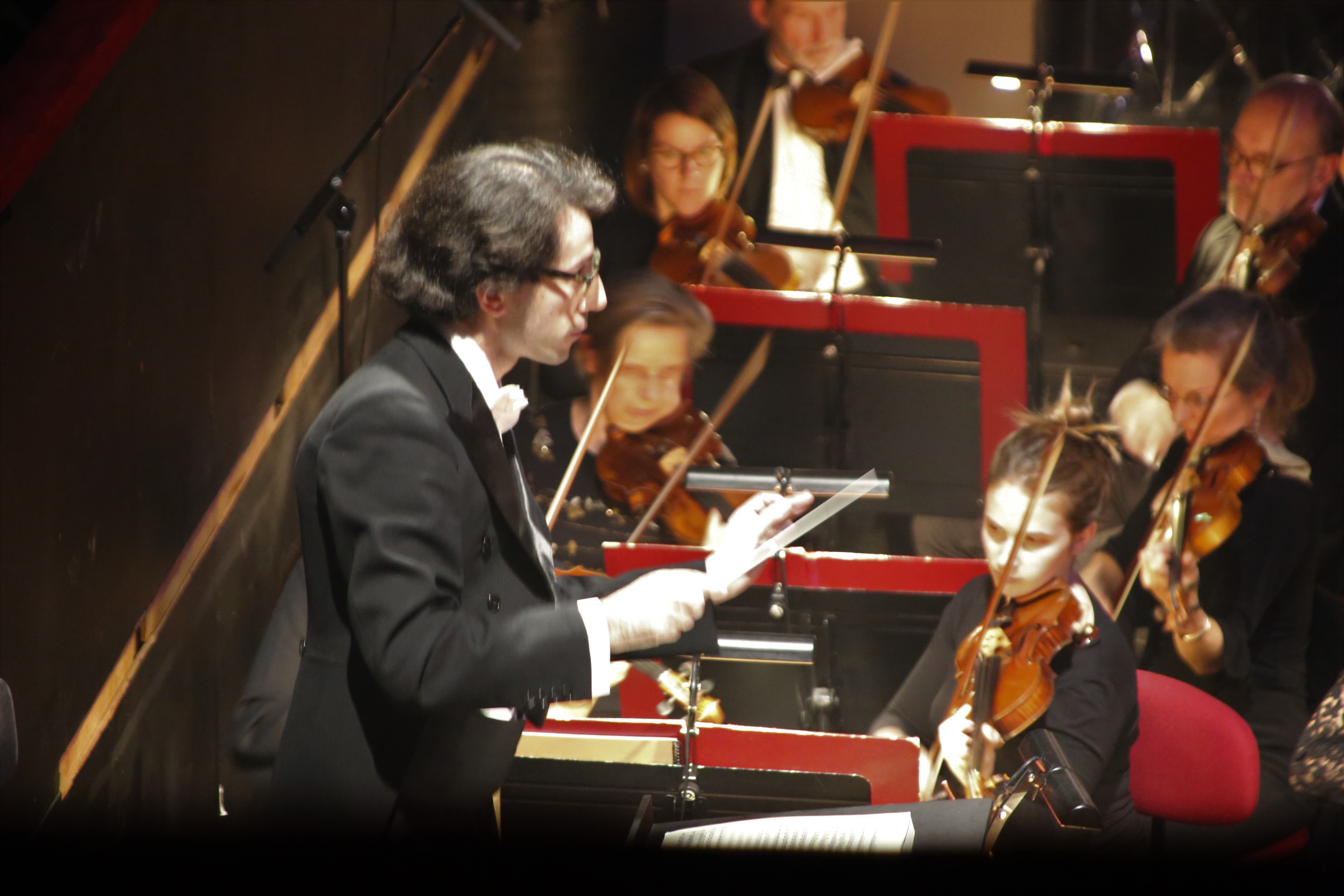 un solo à l'orchestre