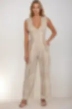 Corset Jumpsuit by Luxe Noir