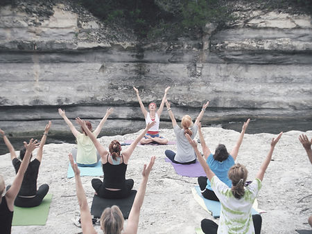 Group Yoga Session