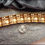 Thumbnail: 1950s Art Deco Design Brass n Copper Vintage Bracelet
