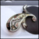 bohemian fleur de lis pin